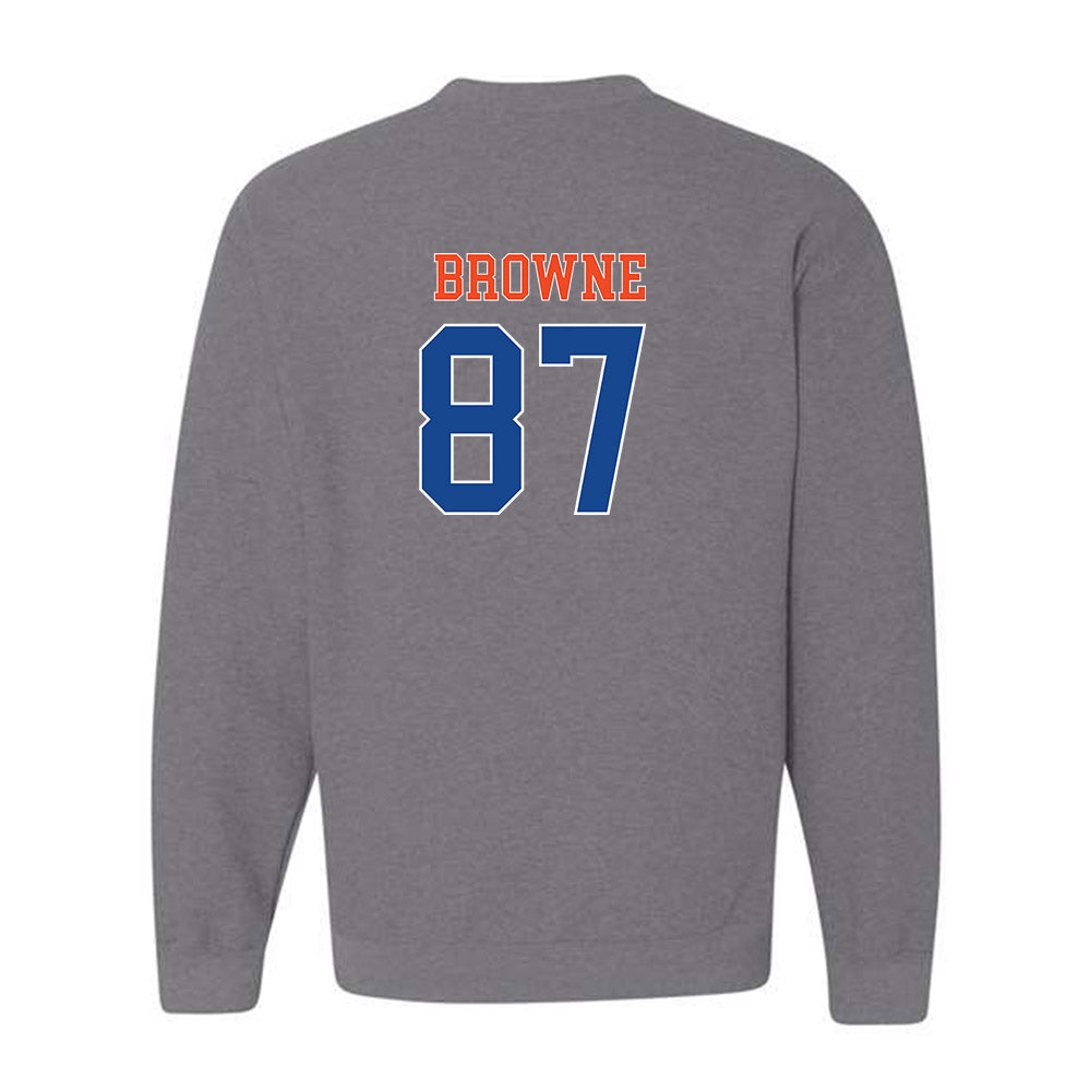 Boise State - NCAA Football : Keawe Browne - Classic Shersey Crewneck Sweatshirt-1