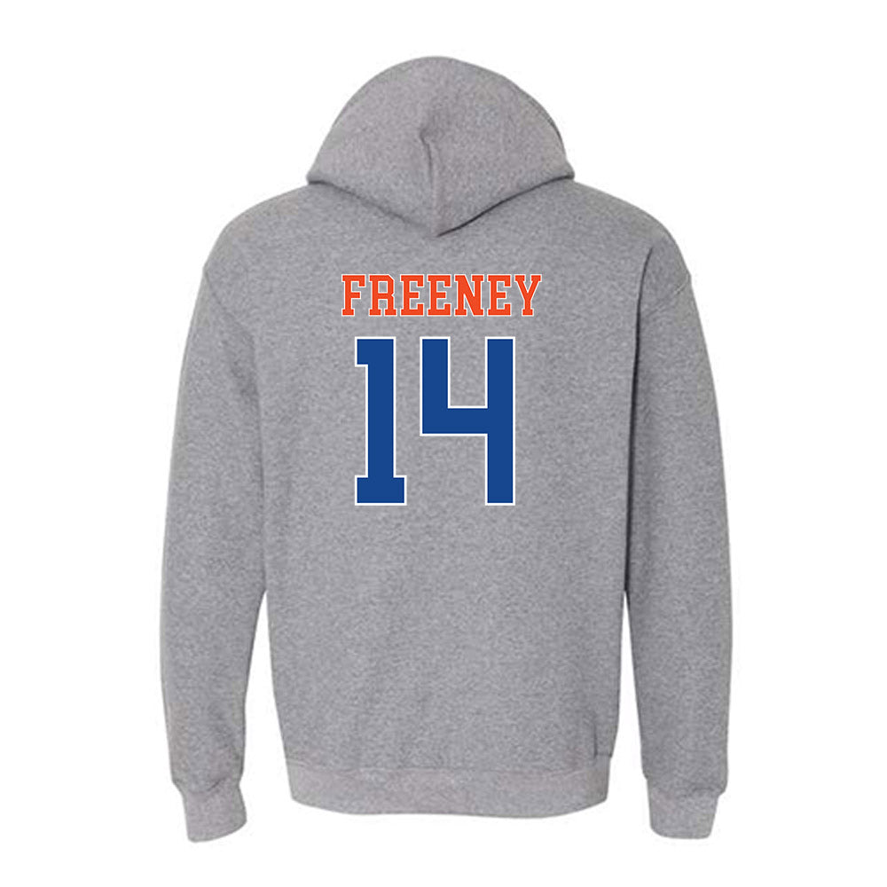 Boise State - NCAA Football : Demetrius Freeney - Classic Shersey Hooded Sweatshirt-1