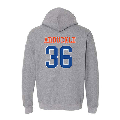 Boise State - NCAA Football : Jacob Arbuckle - Classic Shersey Hooded Sweatshirt-1