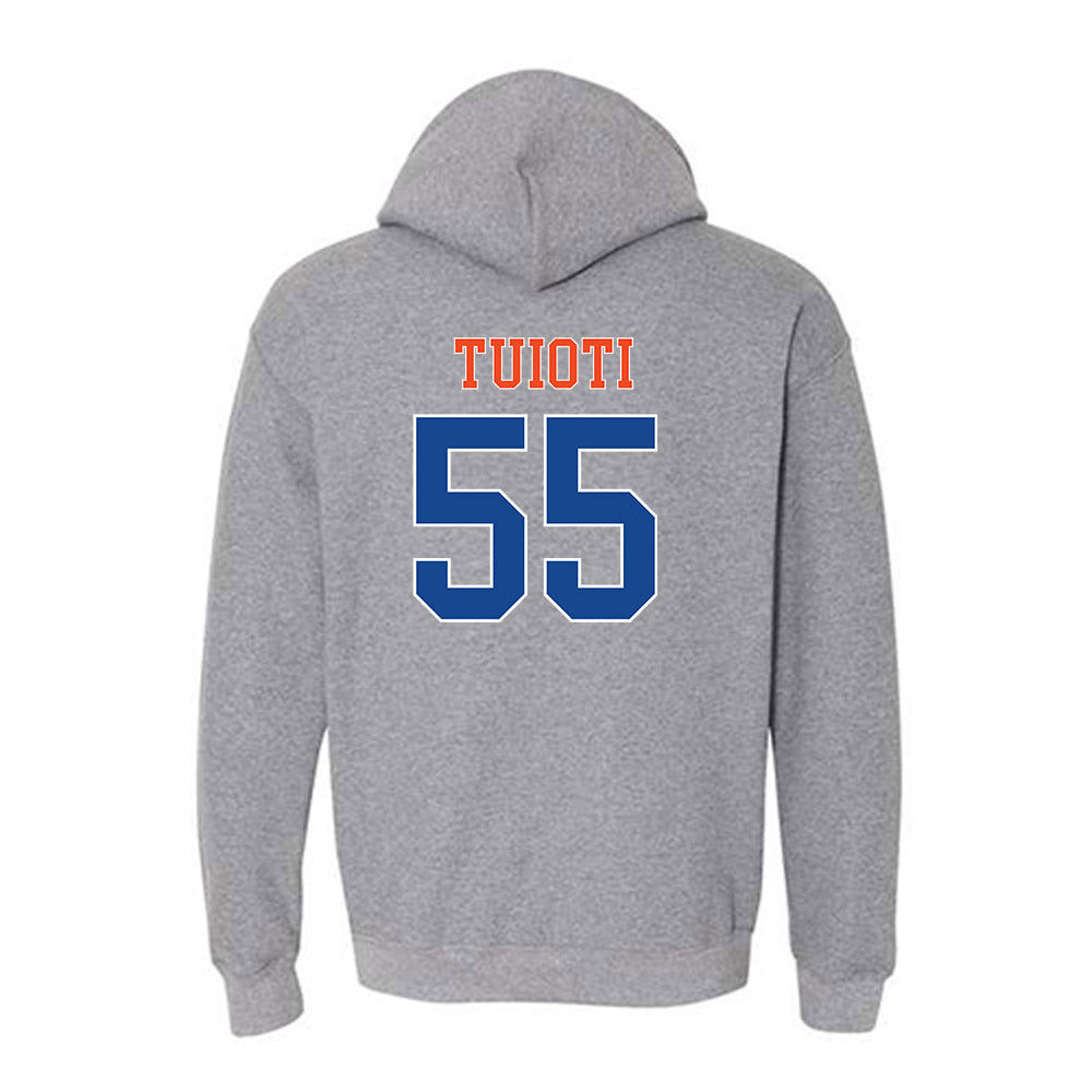 Boise State - NCAA Football : Mana Tuioti - Classic Shersey Hooded Sweatshirt-1