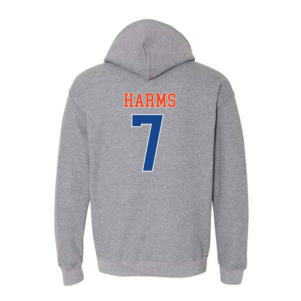 Boise State - NCAA Women's Basketball : Izzie Harms - Classic Shersey Hooded Sweatshirt-1