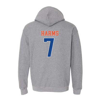 Boise State - NCAA Women's Basketball : Izzie Harms - Classic Shersey Hooded Sweatshirt-1