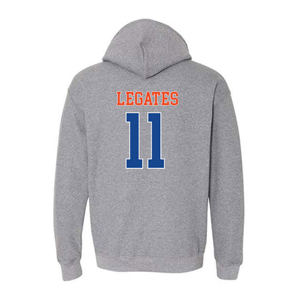 Boise State - NCAA Women's Volleyball : Jenelle Legates - Classic Shersey Hooded Sweatshirt-1
