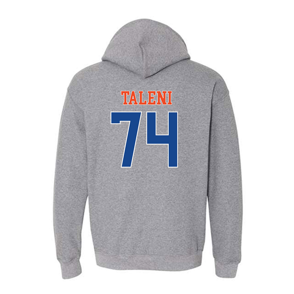 Boise State - NCAA Football : Alma Taleni - Classic Shersey Hooded Sweatshirt-1