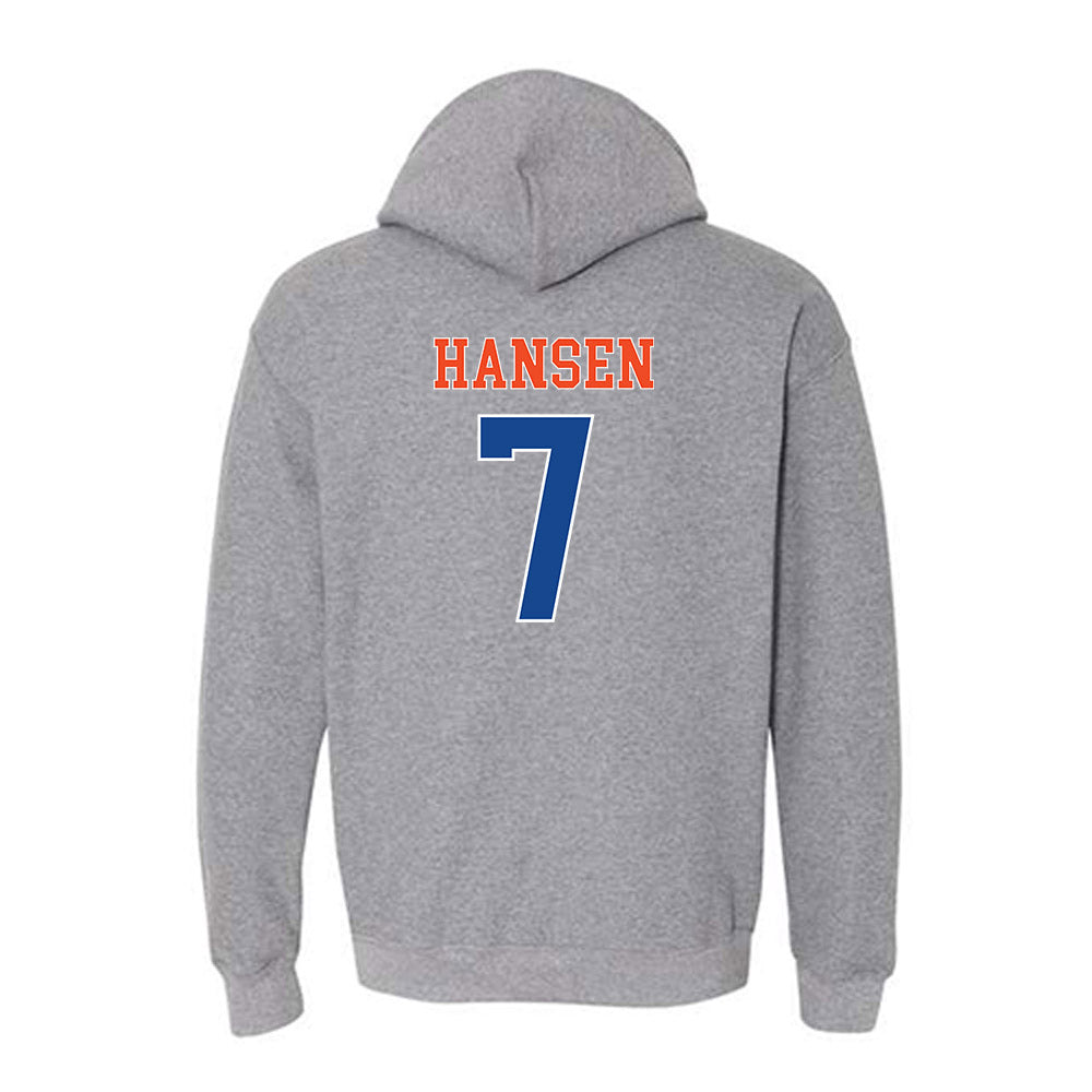 Boise State - NCAA Women's Volleyball : Amelia Hansen - Classic Shersey Hooded Sweatshirt-1