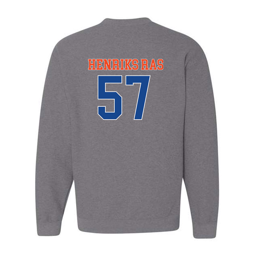 Boise State - NCAA Football : Gustaf Henriks Ras - Classic Shersey Crewneck Sweatshirt-1