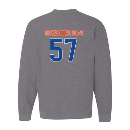 Boise State - NCAA Football : Gustaf Henriks Ras - Classic Shersey Crewneck Sweatshirt-1