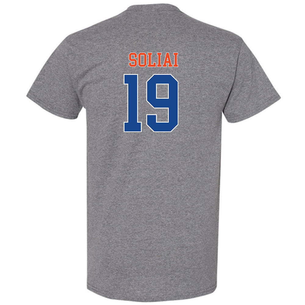 Boise State - NCAA Football : Madden Soliai - Classic Shersey T-Shirt-1