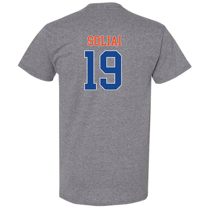 Boise State - NCAA Football : Madden Soliai - Classic Shersey T-Shirt-1