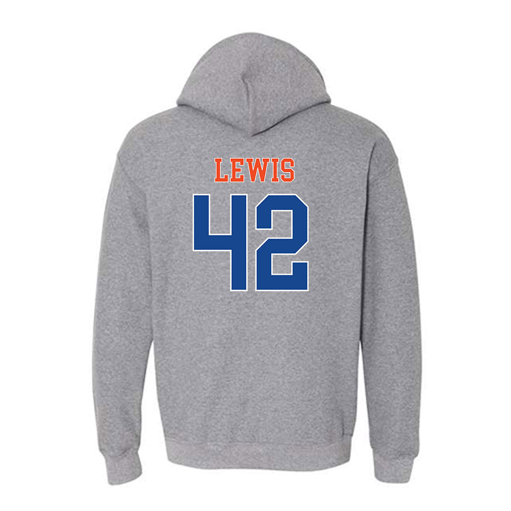 Boise State - NCAA Football : Zyhaire Lewis - Classic Shersey Hooded Sweatshirt-1