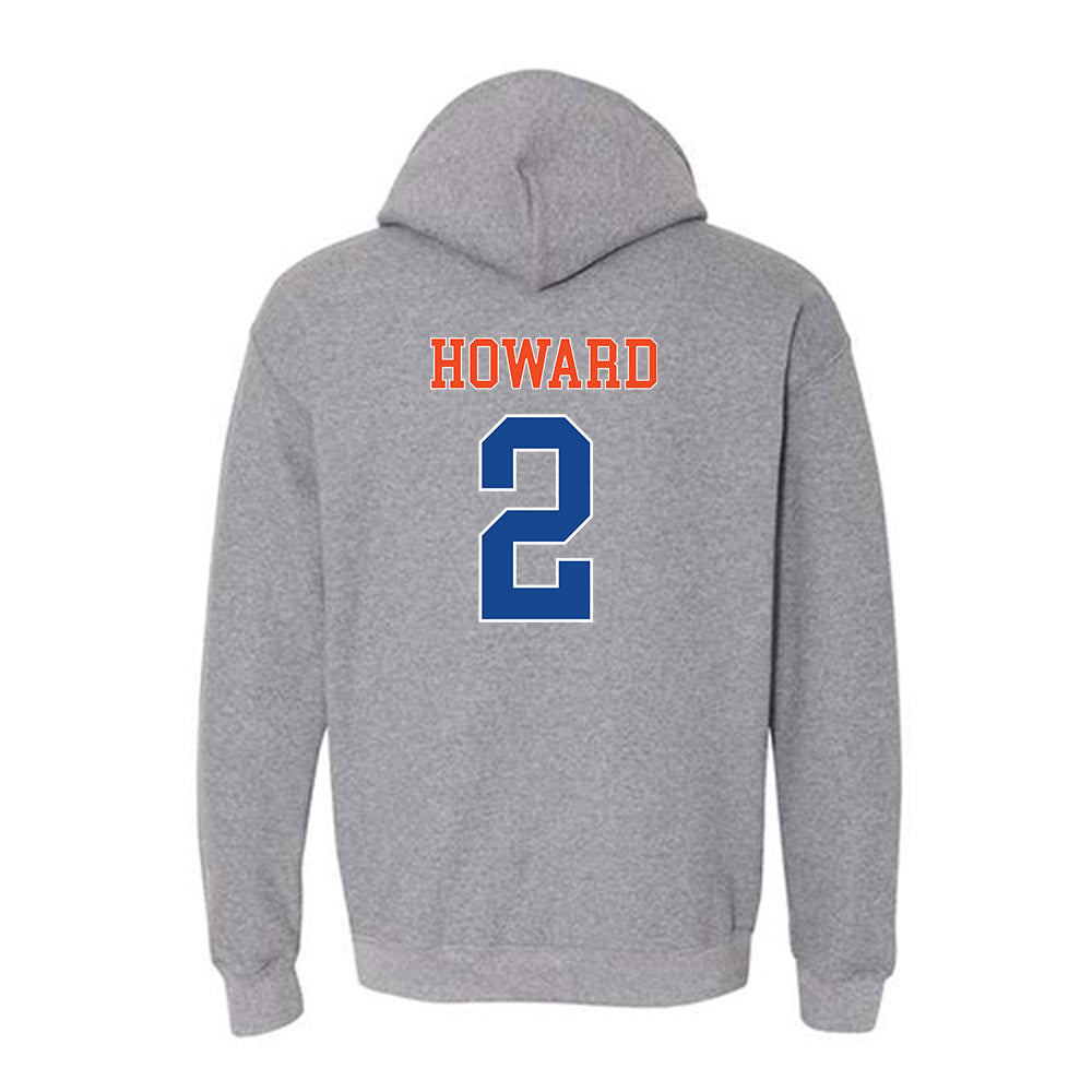Boise State - NCAA Women's Basketball : Emily Howard - Classic Shersey Hooded Sweatshirt-1