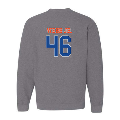 Boise State - NCAA Football : Corey Webb Jr. - Classic Shersey Crewneck Sweatshirt-1