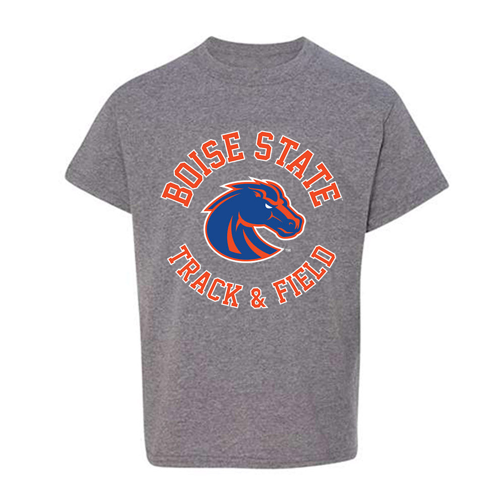 Boise State - NCAA Men's Track & Field : Ezra Teeples - Classic Shersey Youth T-Shirt-0