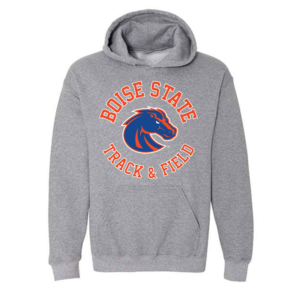 Boise State - NCAA Women's Track & Field : Addy MacArthur - Classic Shersey Hooded Sweatshirt-0