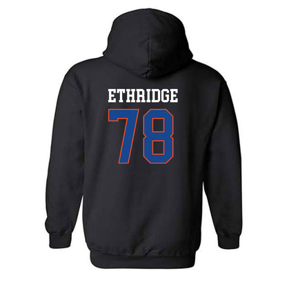 Boise State - NCAA Football : Tyler Ethridge - Classic Shersey Hooded Sweatshirt-1