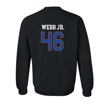 Boise State - NCAA Football : Corey Webb Jr. - Classic Shersey Crewneck Sweatshirt-1