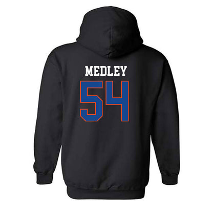 Boise State - NCAA Football : Adonte Medley - Classic Shersey Hooded Sweatshirt-1