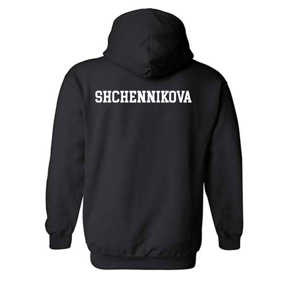 Boise State - NCAA Women's Gymnastics : Kristina Shchennikova - Classic Shersey Hooded Sweatshirt-1