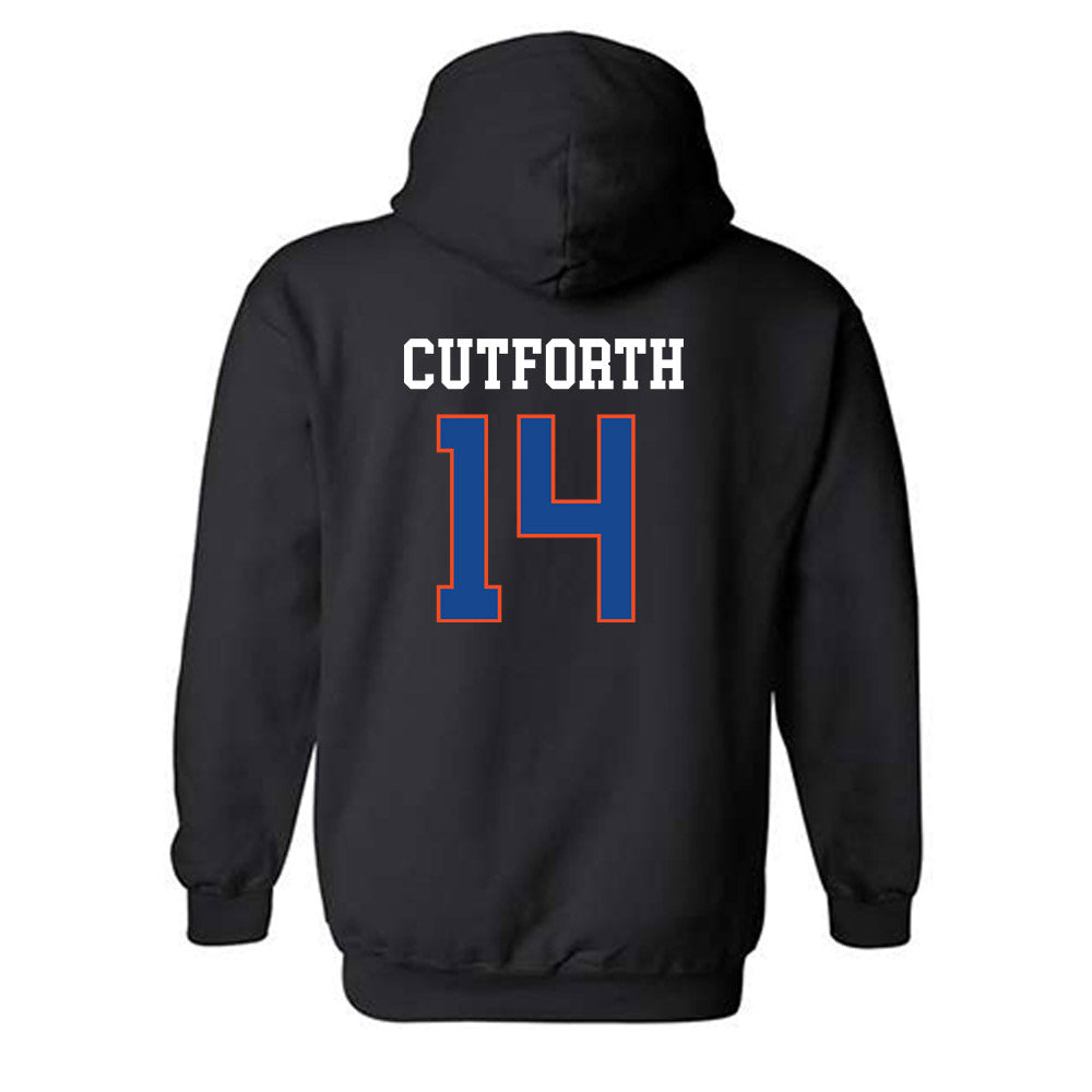 Boise State - NCAA Football : Max Cutforth - Classic Shersey Hooded Sweatshirt-1