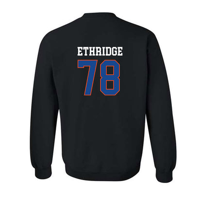 Boise State - NCAA Football : Tyler Ethridge - Classic Shersey Crewneck Sweatshirt-1