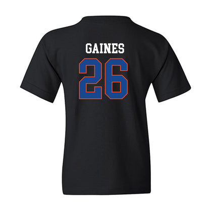 Boise State - NCAA Football : Sire Gaines - Classic Shersey Youth T-Shirt-1