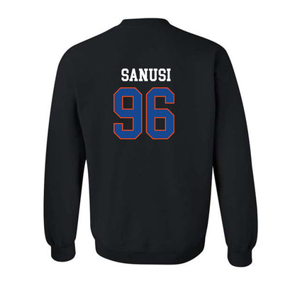 Boise State - NCAA Football : Lopez Sanusi - Classic Shersey Crewneck Sweatshirt-1