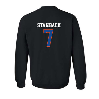Boise State - NCAA Men's Basketball : Jerquarius Stanback - Classic Shersey Crewneck Sweatshirt-1