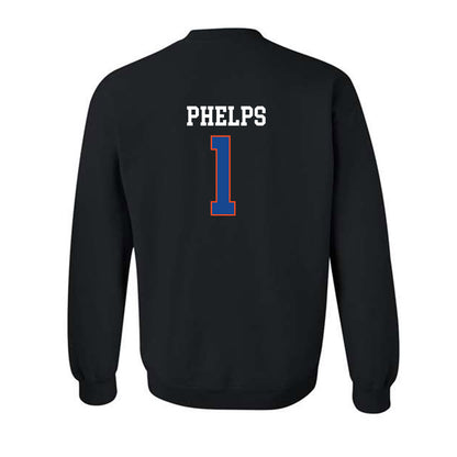 Boise State - NCAA Football : Boen Phelps - Classic Shersey Crewneck Sweatshirt-1