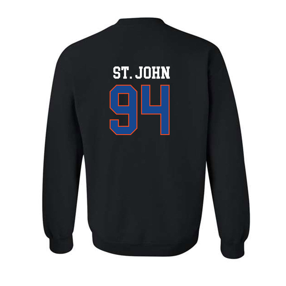 Boise State - NCAA Football : Paz St. John - Classic Shersey Crewneck Sweatshirt-1