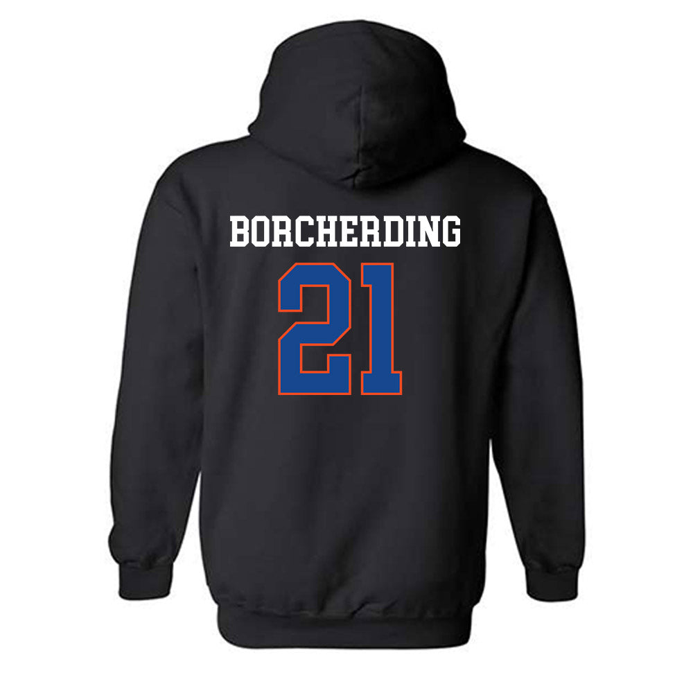 Boise State - NCAA Women's Basketball : Mason Borcherding - Classic Shersey Hooded Sweatshirt-1