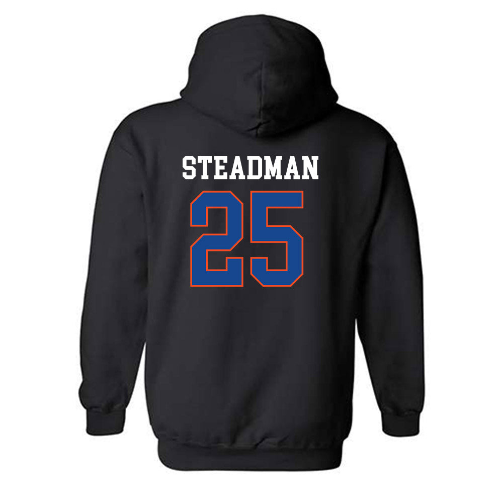 Boise State - NCAA Women's Basketball : Josee Steadman - Classic Shersey Hooded Sweatshirt-1