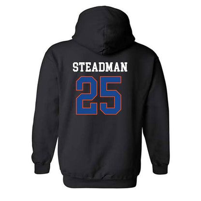 Boise State - NCAA Women's Basketball : Josee Steadman - Classic Shersey Hooded Sweatshirt-1