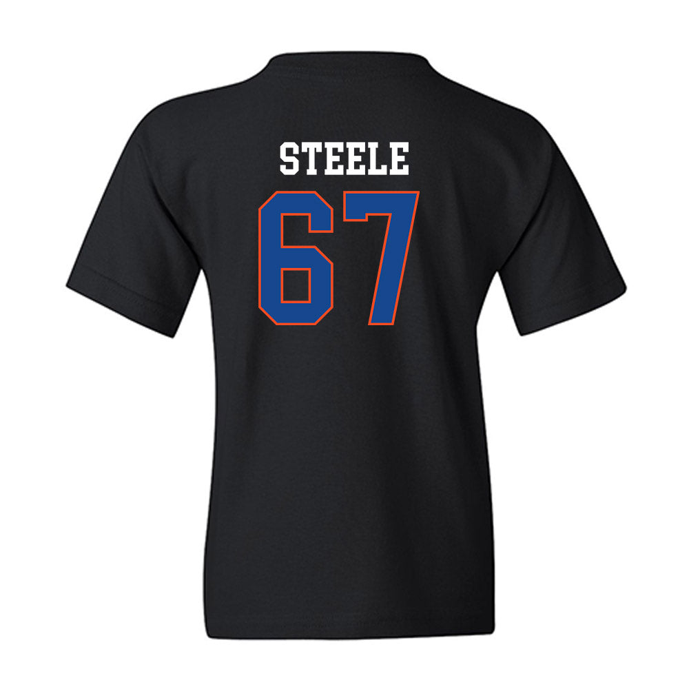 Boise State - NCAA Football : Jason Steele - Classic Shersey Youth T-Shirt-1