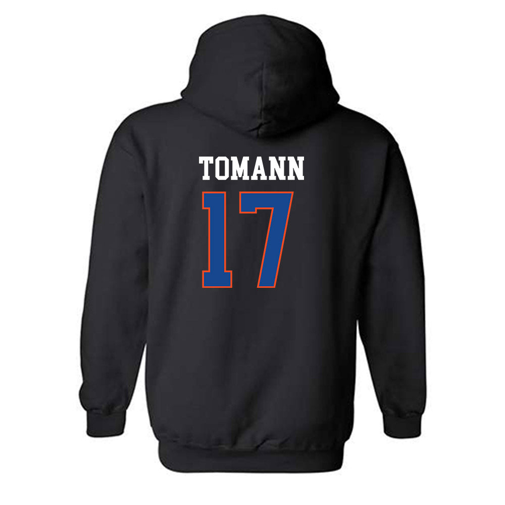 Boise State - NCAA Men's Basketball : Kaur Tomann - Classic Shersey Hooded Sweatshirt-1