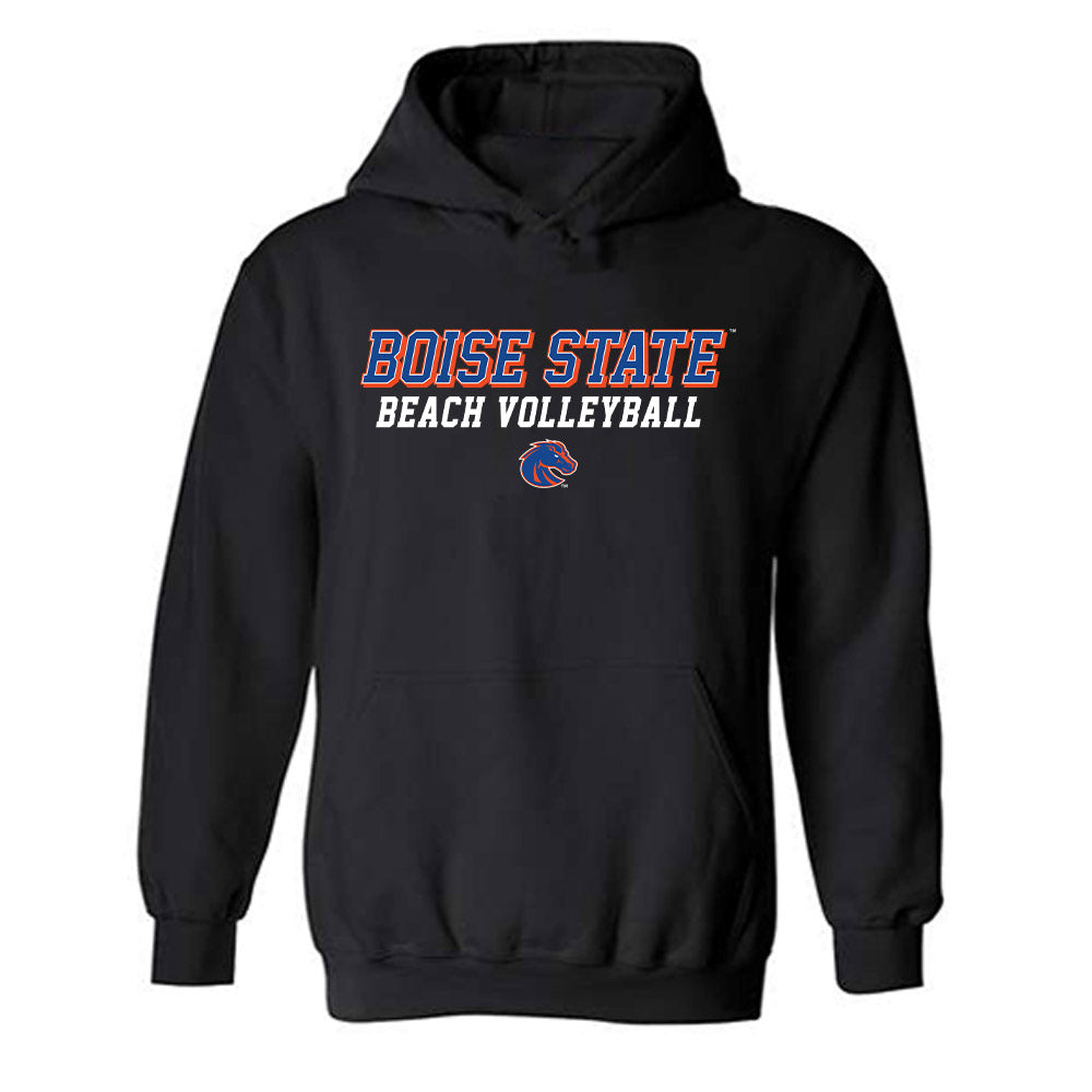 Boise State - NCAA Beach Volleyball : Berkeley Neilson - Classic Shersey Hooded Sweatshirt-0