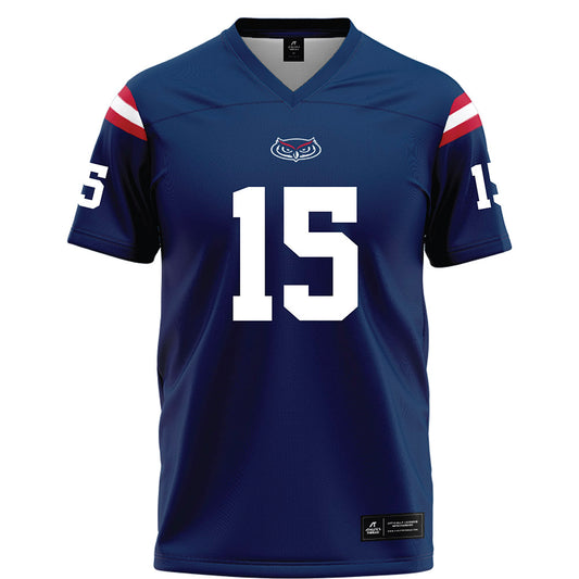 FAU - NCAA Football : Tyclean Luman - Football Jersey-0