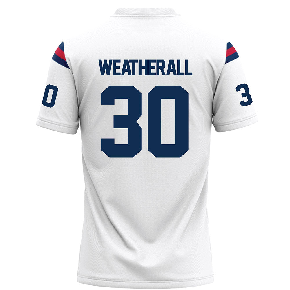 FAU - NCAA Football : Justin Weatherall - Football Jersey-1