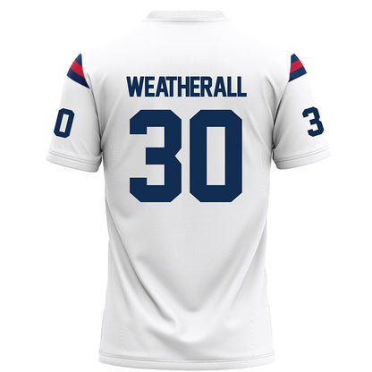 FAU - NCAA Football : Justin Weatherall - Football Jersey-1