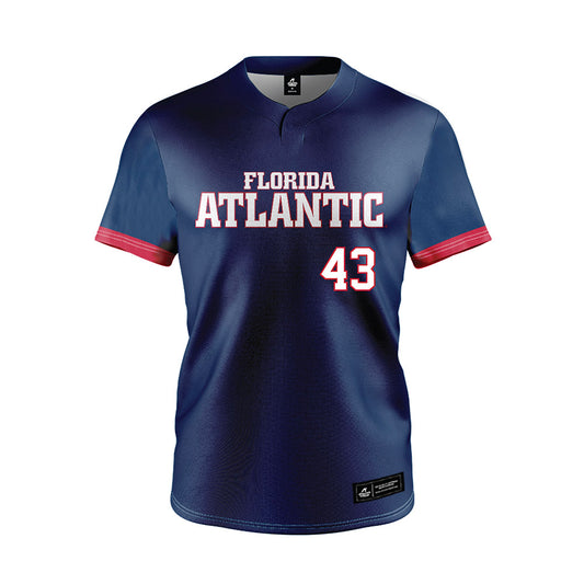 FAU - NCAA Baseball : Dalton Robinson - Jersey-0
