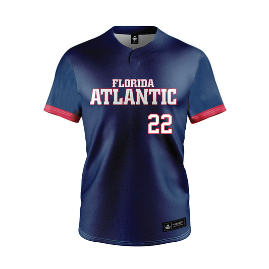 FAU - NCAA Baseball : Jonathan Lopez - Jersey-0