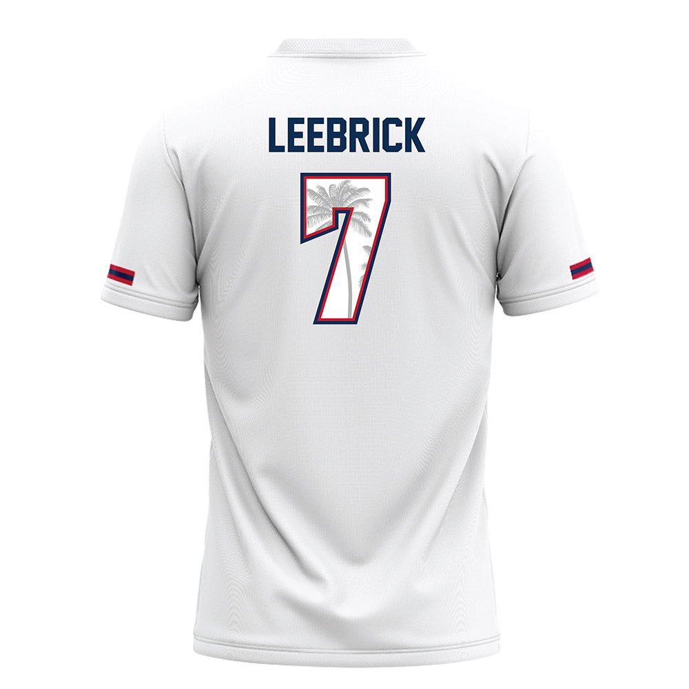 FAU - NCAA Softball : Emerson Aslan - White Softball Jersey-1