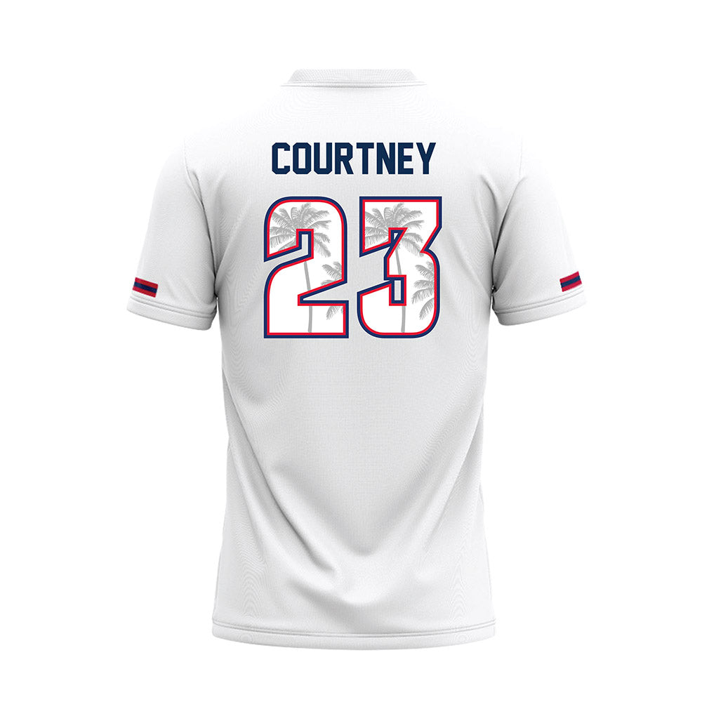 FAU - NCAA Softball : Autumn Courtney - White Jersey-1