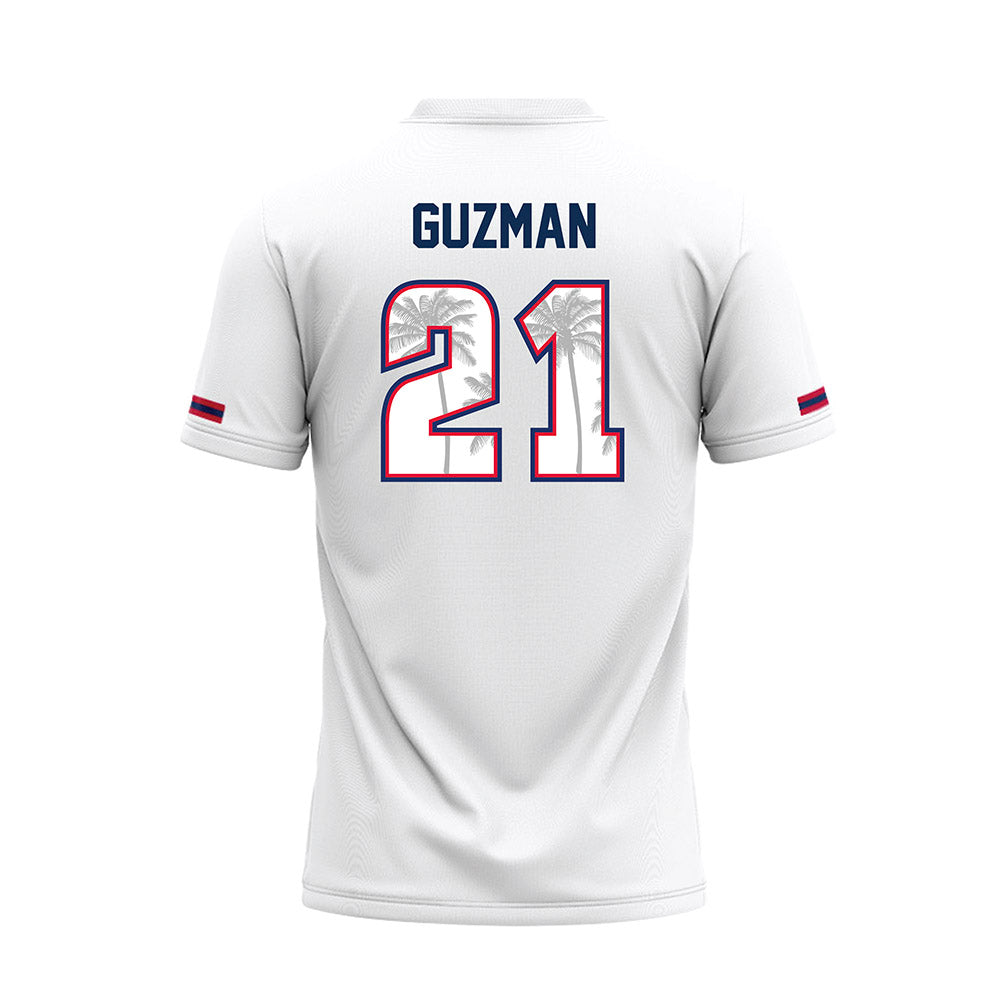 FAU - NCAA Softball : Yani Guzman - White Jersey-1