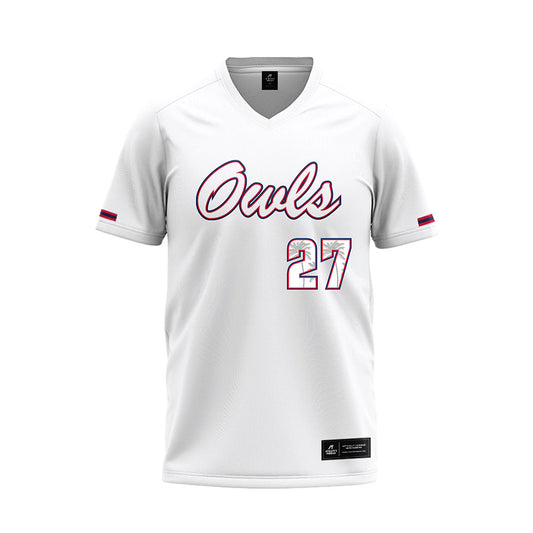 FAU - NCAA Softball : Bella Foran - White Jersey-0