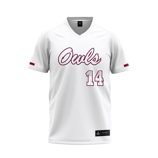 FAU - NCAA Softball : Ava Jacobs - White Jersey-0