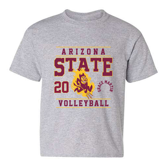 Arizona State - NCAA Women's Volleyball : Grace Martin - Classic Fashion Shersey Youth T-Shirt-0