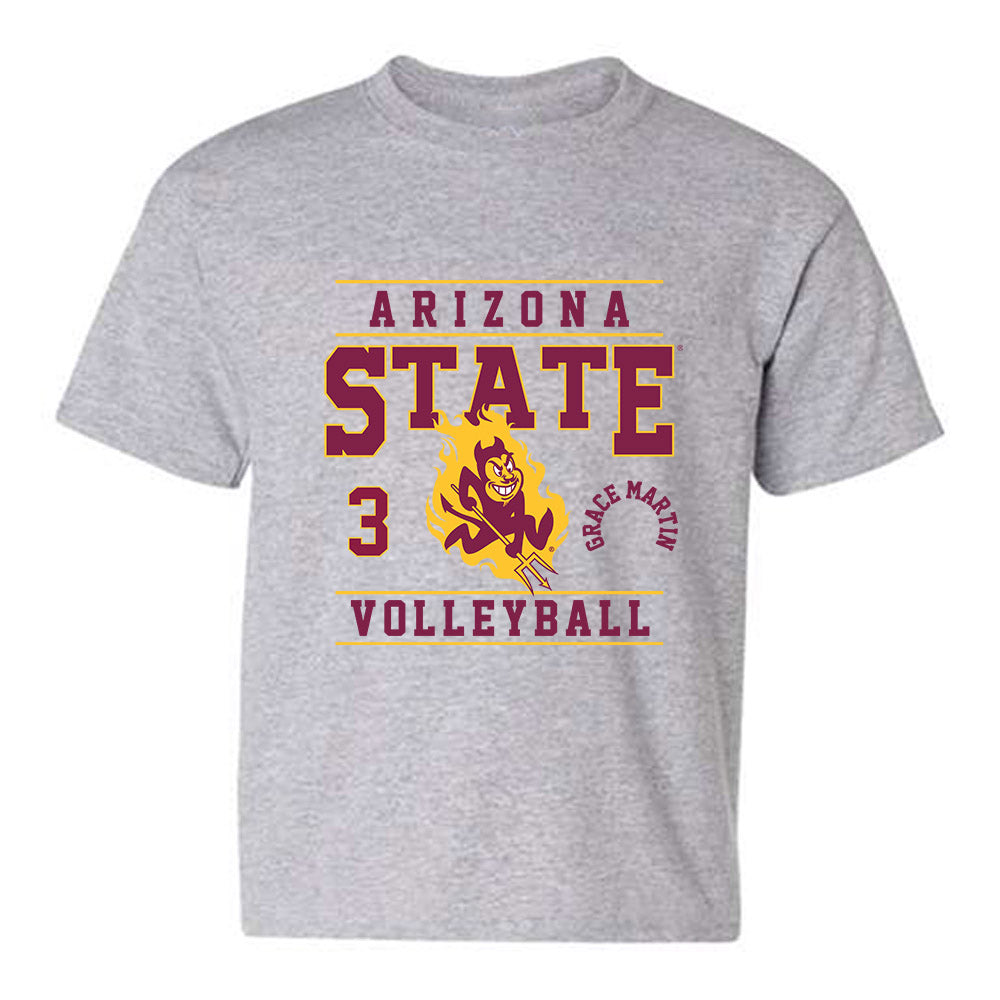 Arizona State - NCAA Women's Volleyball : Grace Martin - Classic Fashion Shersey Youth T-Shirt-0