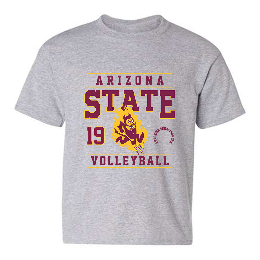 Arizona State - NCAA Women's Volleyball : Antonina Serafinowska - Classic Fashion Shersey Youth T-Shirt-0