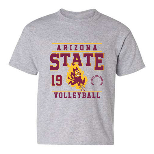 Arizona State - NCAA Women's Volleyball : Antonina Serafinowska - Classic Fashion Shersey Youth T-Shirt-0