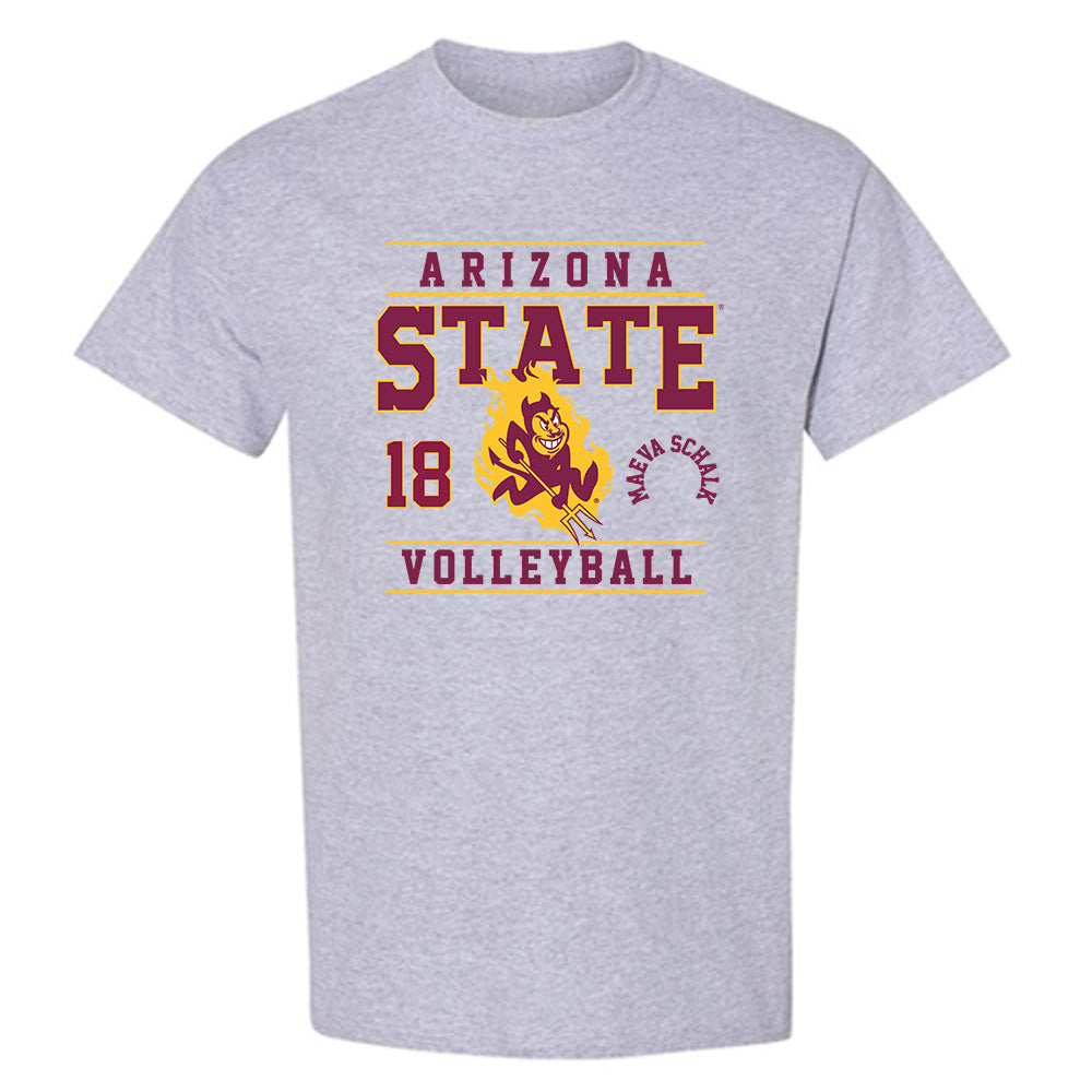 Arizona State - NCAA Women's Volleyball : Maeva Schalk - Classic Fashion Shersey T-Shirt-0